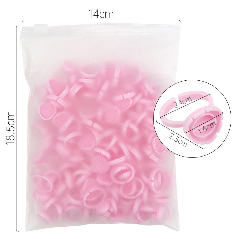 New Flower Glue Rings (100pcs/pack)