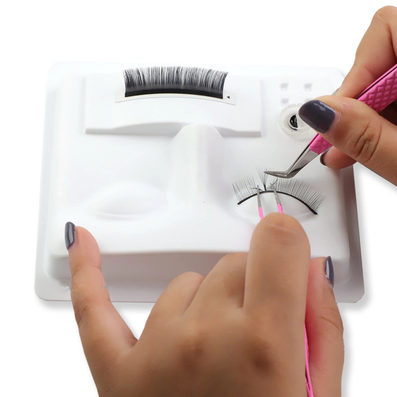 3 In 1 Lash Training Practice Plastics Tray