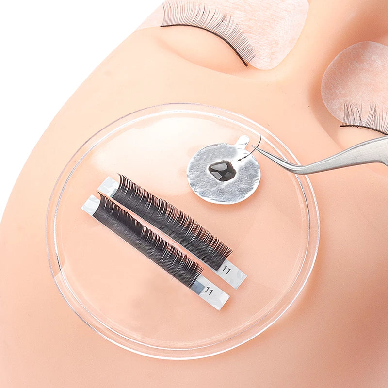 Eyelash Extension Silicone Holder Pad Circular