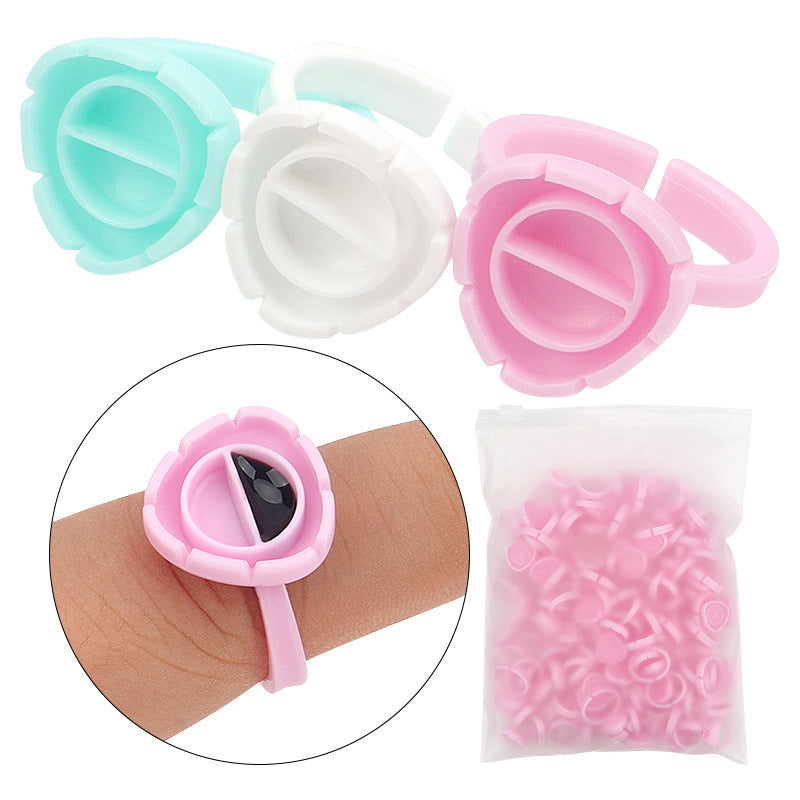 New Flower Glue Rings (100pcs/pack)