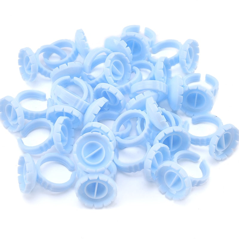 Double Circle -Shaped Blooming Glue Cup (100pieces/pack)