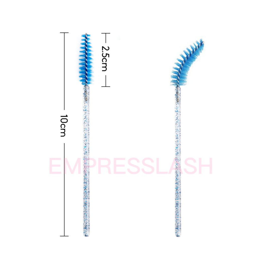 Eyelash Glitter Mascara Brush 50 pcs/Box